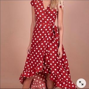 NWT- Kittenish Wow-man Red Dress